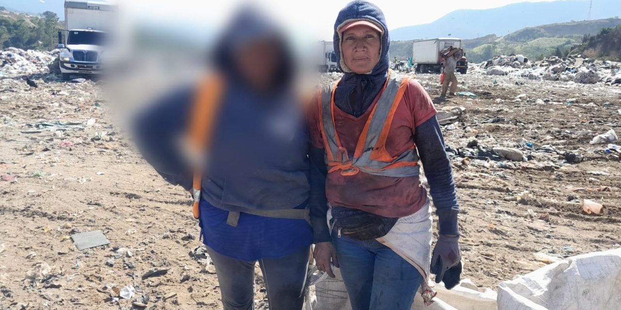 Celeste Soto, la recicladora que se graduó de auxiliar de enfermería 